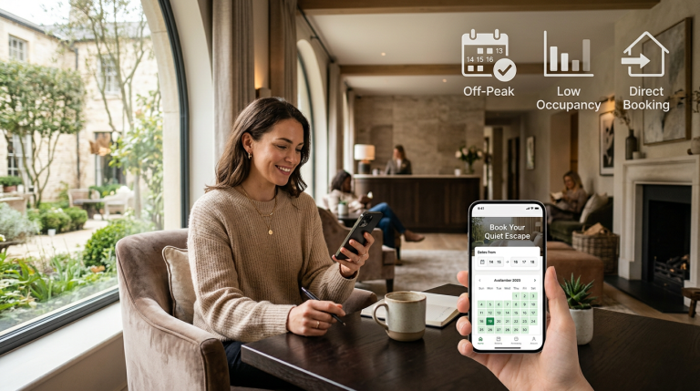 Hotel filling rooms in the quieter shoulder season through smart marketing