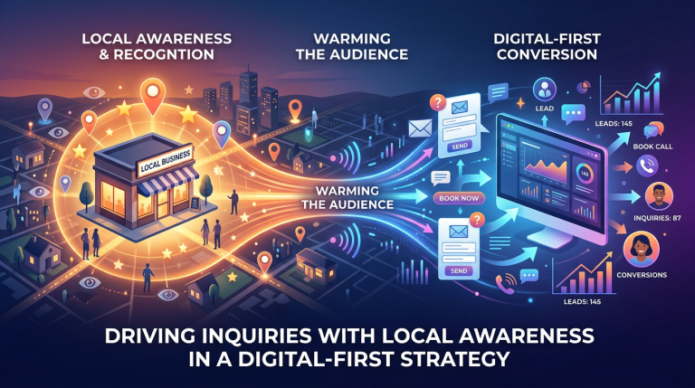 business building local awareness that makes its digital marketing work harder