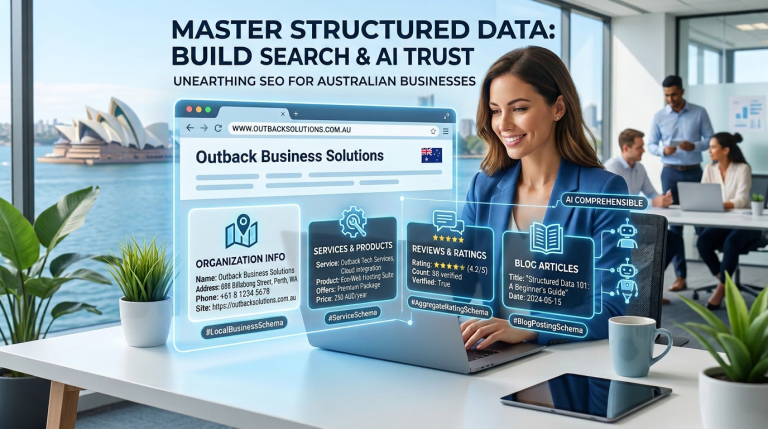business labelling website information so search and AI understand it clearly